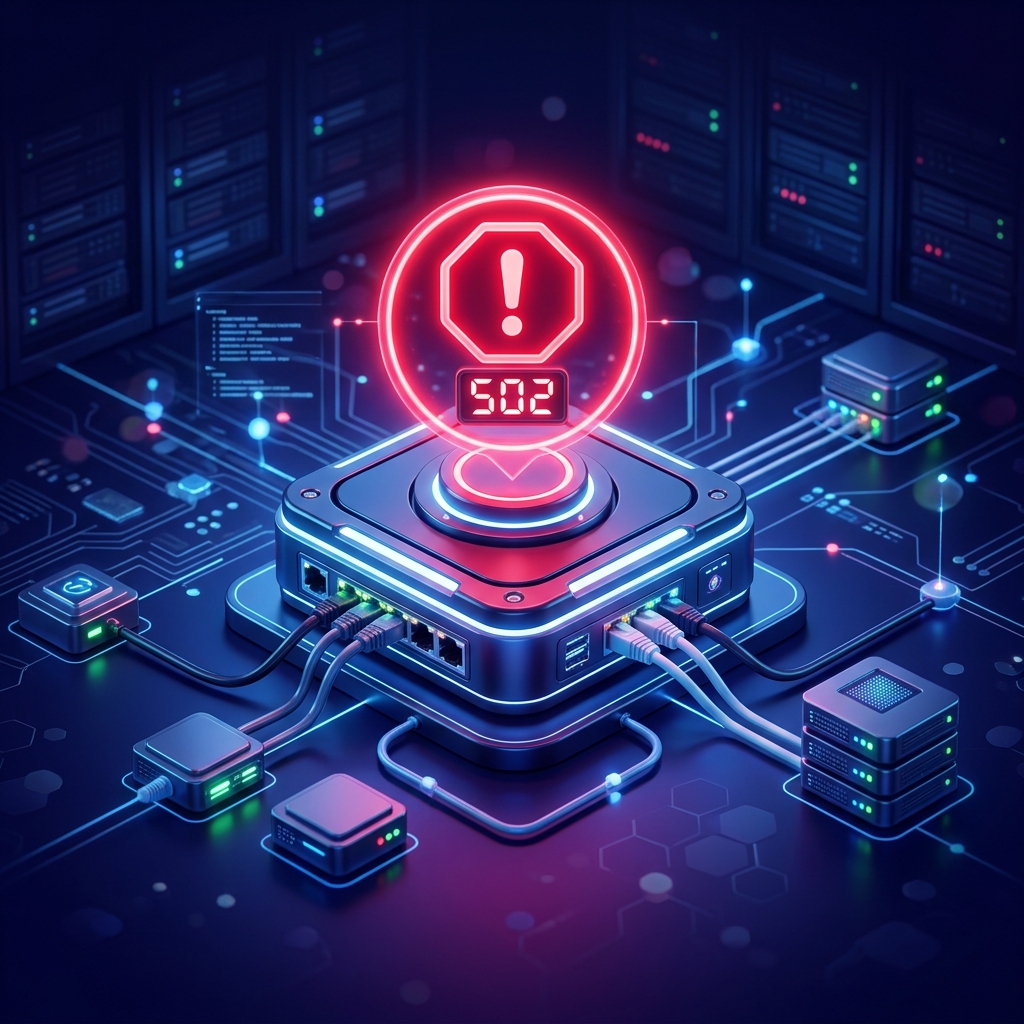 502 Bad Gateway Error